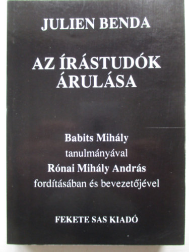 Julien Benda - Az rstudk rulsa