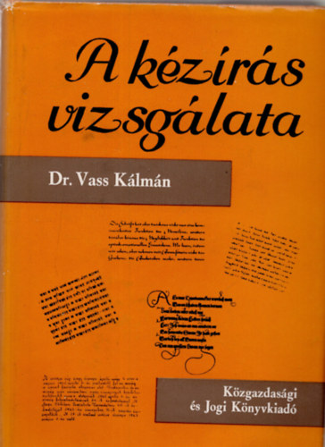 Dr. Vass Klmn - A kzrs vizsglata