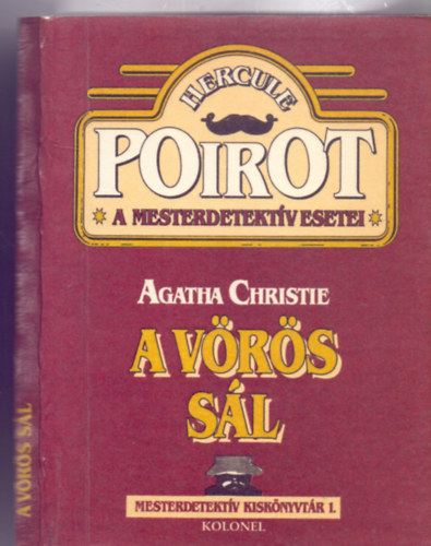 Agatha Christie - A vörös sál - Hercule Poirot, a mesterdetektív esetei (Mesterdetektív Kiskönyvtár)