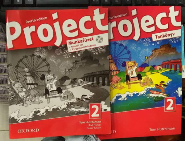 Tom Hutchinson - Project 2. - Fourth Edition - Tankönyv + Munkafüzet CD melléklettel