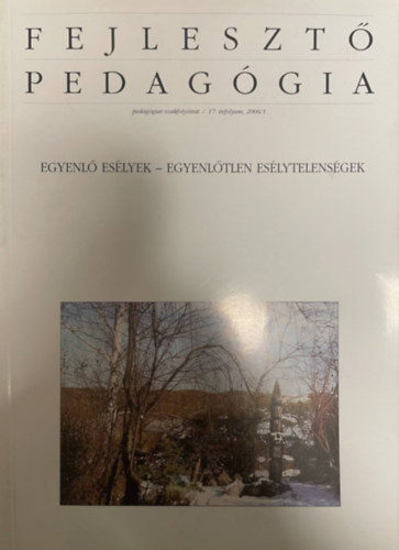Fejleszt pedaggia - 2006/1 17. vfolyam