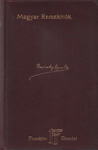 Reviczky Gyula összes költeményei (Magyar remekírók 53.)