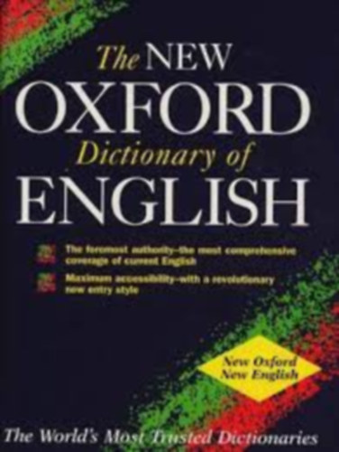 The New Oxford Dictionary of English