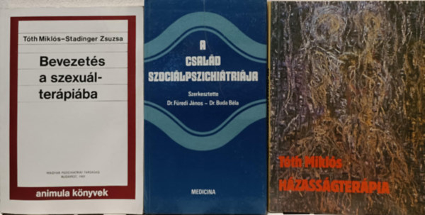 Dr. Tth Mikls Buda Bla-Dr. Fredi Jnos - Csaldterpis knyvcsomag
