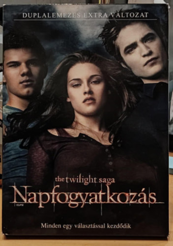Kristen Stewart, Robert Pattinson David Slade - Napfogyatkozás (Duplalemezes, Extra változat)(2 DVD, tok, + papír tok)