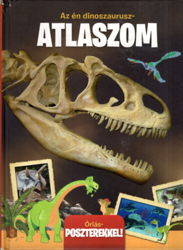 Az n dinoszaurusz atlaszom-ris poszterekkel.