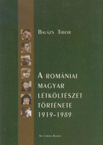Balzs Tibor - A romniai magyar ltkltszet trtnete 1919-1989