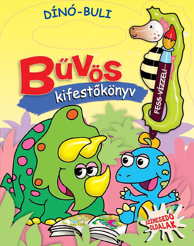 Bűvös kifestőkönyv - Dínó-buli
