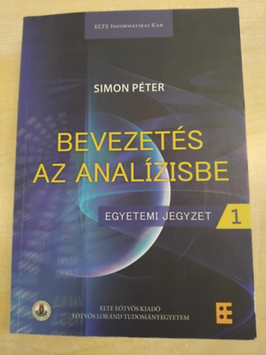 Simon Péter - Bevezetés az analízisbe I.