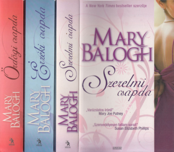 Mary Balogh - 3 db. romantikus regény (Szerelmi csapda + Érzéki csapda + Ördögi csapda)