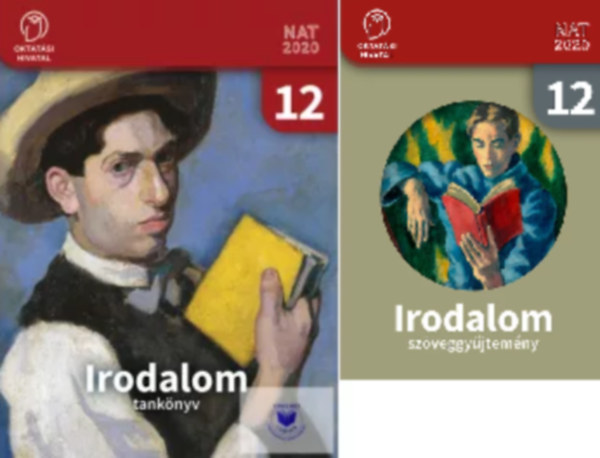 Sándor Csilla (szerk.) - Színes irodalom 12. + Irodalom szöveggyűjtemény 12. (2 kötet)