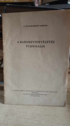 A baromfiteny�szt�s tudnival�i
