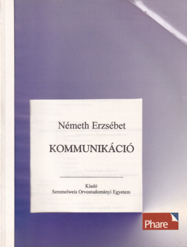 Nmeth Erzsbet - Kommunikci