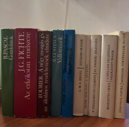 10 db filozófia témájú könyv