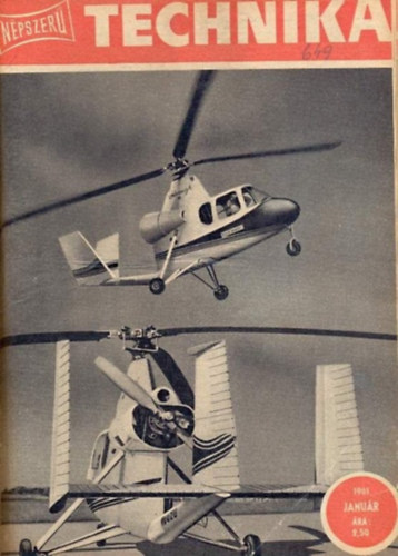 V�rhelyi Tam�s  (szerk.) - N�pszer� technika 1961-1963 (X. �vf. 1-12. sz�m, XI. �vf. 1-12. sz�m, XII. �vf. 1-12. sz�m) (Egybek�tve)