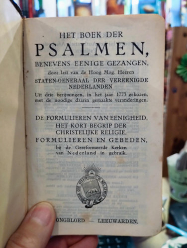 Ismeretlen Szerző - Het Boek der Psalmen (IMÁDSÁGOS KÖNYV HOLLAND NYELVEN)