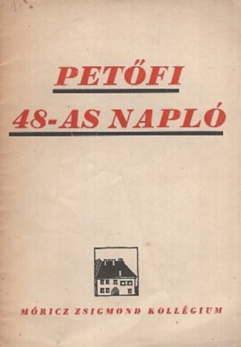 B�z�di Gy�rgy - Pet�fi 48-as napl�
