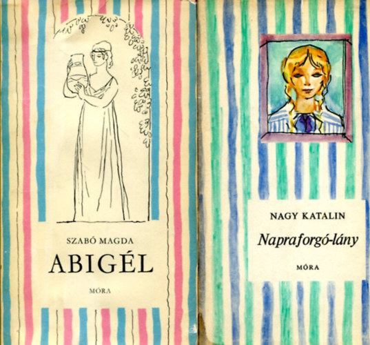 Szab Magda - Nagy Katalin - 2 db cskos ktet (Abigl - Napraforg-lny)