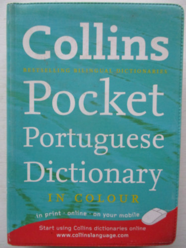 Collins pocket portugese dictionary in colour (English-Portuguese, Portugus-Ingls)