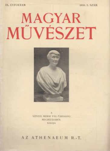 Majovszky Pl Dr.  (szerk.) - Magyar Mvszet IX. vfolyam 1933. 5. szm