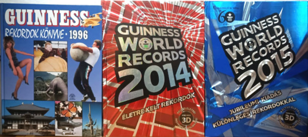 Guiness rekordok knyve csomag
