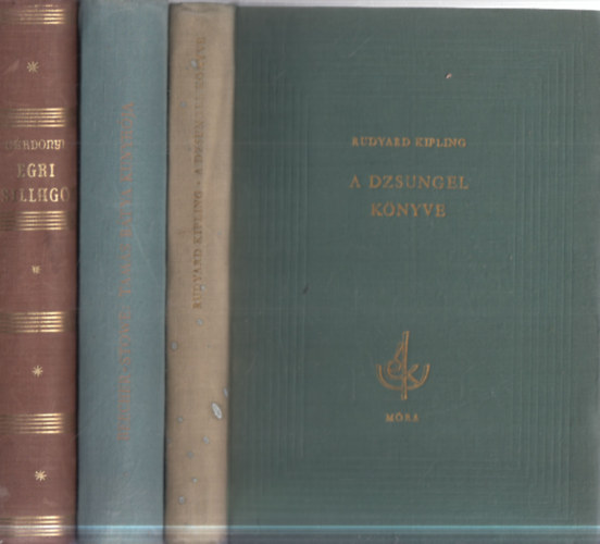 Harriet Beecher-Stowe, G�rdonyi G�za Rudyard Kipling - 3 db. klasszikus ifj�s�gi irodalom (A dzsungel k�nyve + Tam�s b�tya kunyh�ja + Egri csillagok)