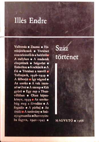 Ills Endre - Szz trtnet II.