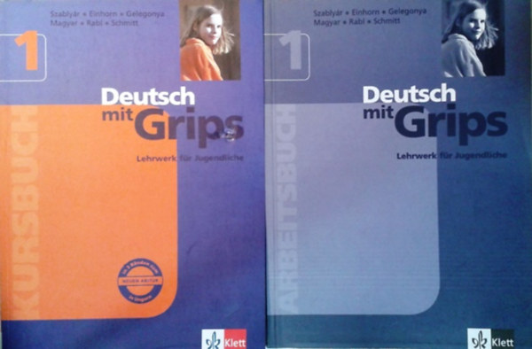 Szably�r-Einhorn-Gelegonya - Deutsch Mit Grips 1. Kursbuch + Arbeitbuch