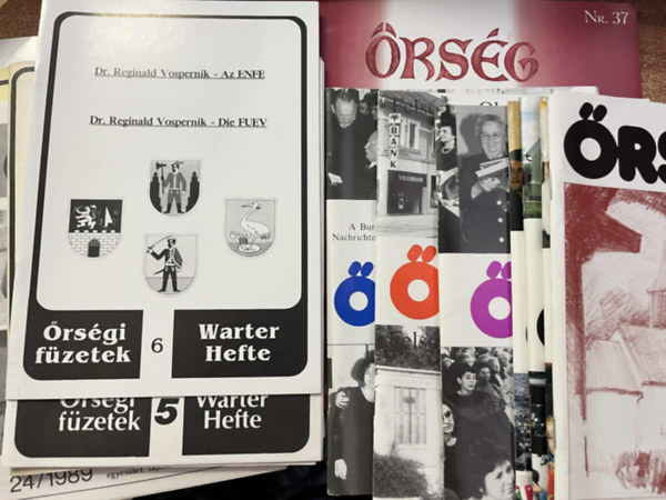 15 db Őrségi füzet