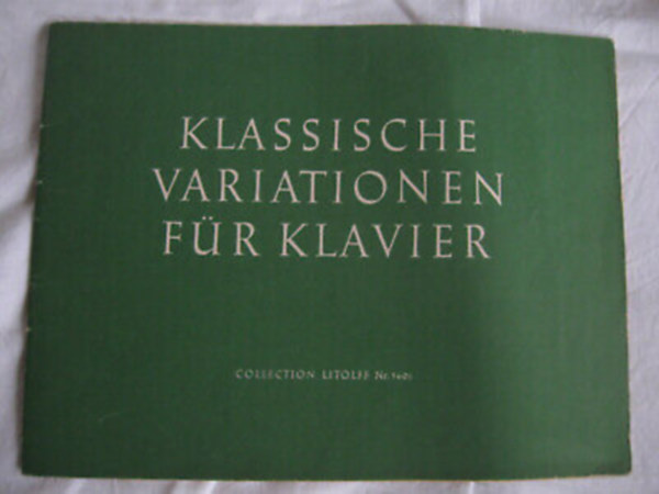 Klassische variationen fr klavier