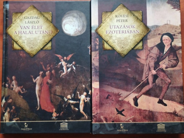 Dr. Kövesi Péter Gazdag László - 2 db ezoterikus mű: Utazások Ezotériában+Van élet a halál után (?)