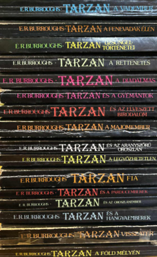 E. R. Burroughs - 17 db a Tarzan sorozatbl