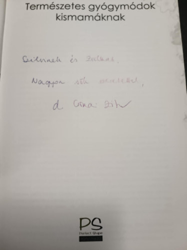 Dr. Csomai Zita - Termszetes gygymdok kismamknak
