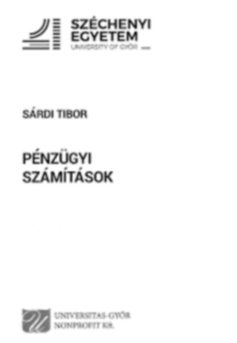 Srdi Tibor - Pnzgyi szmtsok