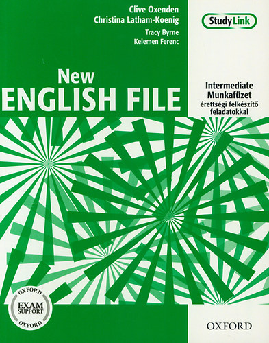 New English File - Intermediate - Munkafzet - rettsgi felkszt feladatokkal + CD