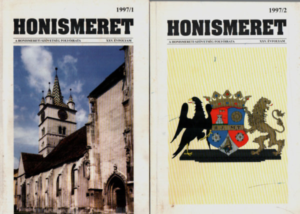 T�bb szerz� - Honismeret XXV. �vfolyam 1997. (teljes)
