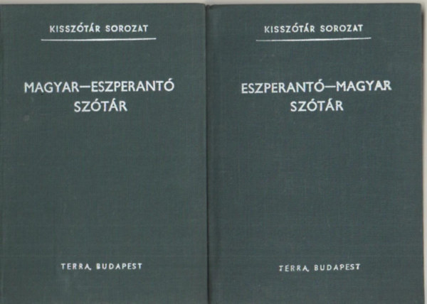 Alfonz Pechan - Eszperant�-magyar, magyar-eszperant� sz�t�r
