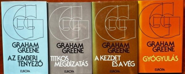 Graham Greene - 4db Graham Green: Az emberi tnyez,Gygyuls,Titkos megbzats;A kezdet s a vg