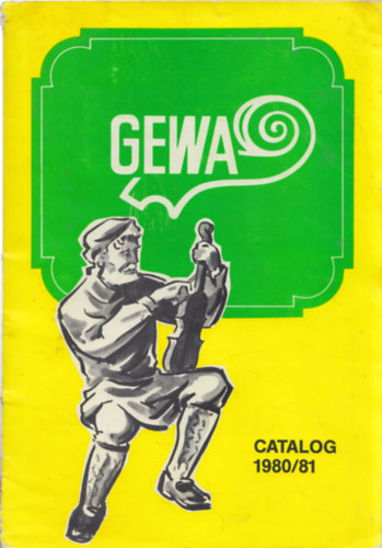 Gewa catalog 1980/81. (Hegedkszt szerszm- s anyagkatalgus)- Georg Walther GMBH.