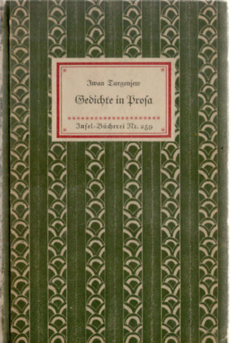 Ivan Turgenev - Gedichte in Prosa