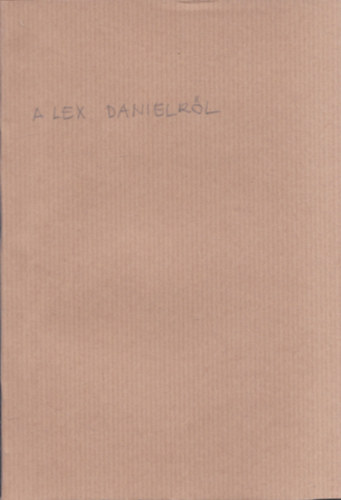 D. G. - A Lex Danielrl kzjogunk szempontjbl