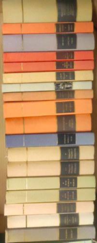 Aragon, Thackeray, George Eliot, Jane Austen, Victor Hugo, H. G. Wells, William Styron, Lion Feuchtwanger, Mika Waltari, Franz Werfel Charles Dickens - 15 db Vilgirodalom Remekei knyv :  - Az Omnibusz utasai I,II - A virginiai testvrek I,II - A Vzimalom - A pickwick klub I,II - A mansfieldi kastly - A tenger munksai - A bvs bolt - Nat Turner vallomsai - A hamis Nero - Sziget a Szaj