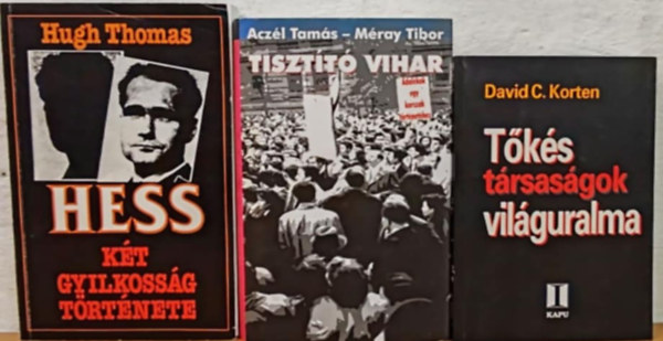 Hugh Thomas, David C. Korten Acz�l Tam�s - T�rt�nelmi k�nyvcsomag
