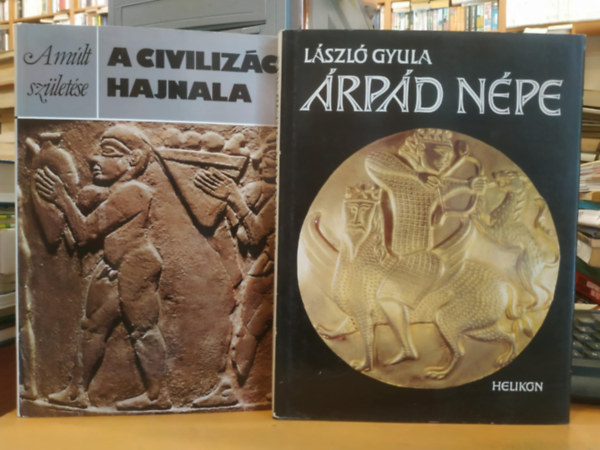 David and Joan Oates Lszl Gyula - 2 db A civilizci hajnala (A mlt szletse) + rpd npe