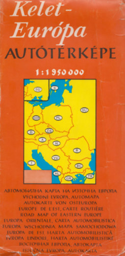 Kelet-eurpa auttrkpe 1:1950000