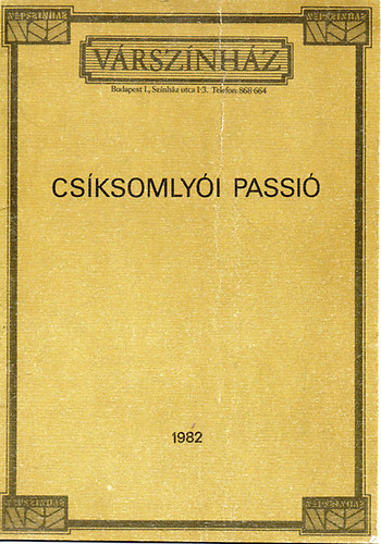 Cs�ksomly�i passi� (V�rsz�nh�z)