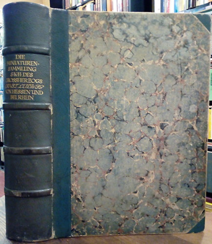 Biermann Georg und [Albert Erich] Brinckmann  (szerk.) - Die Miniaturensammlung seiner k�niglichen Hoheit des Gro�herzogs Ernst Ludwig von Hessen und bei Rhein.