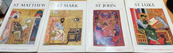 Jos Mara Casciaro - 4 db The Navarre Bible: St. Matthew + St. Mark + St. John + St. Luke (Texts and Commentaries)