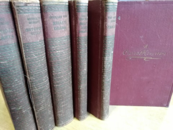 Rider Haggard, Rudolph Stratz, Richard Voss, Io Van Ammers-Küller, Lorna Rea - 7 db. Család könyvtára sorozatból:Asszonyok, Pénz!, Tantalus, Halott János királysága, Királyi dráma, A tudás leánya, Sztambul titkai