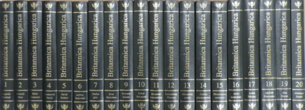 Britannica Hungarica világenciklopédia 1-20.